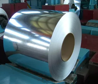 Eingetauchte Schichten 50-275 g/m2 Kaltgewalzte galvanisierte Stahlspule CID 508-610 mm