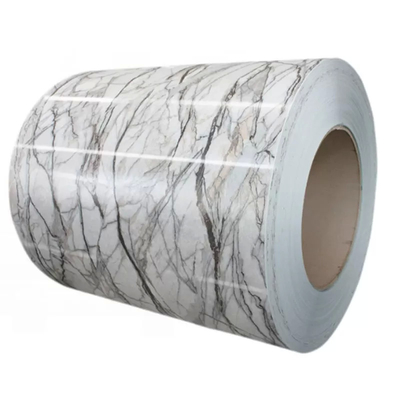 CGCC Marmor Design PPGI Farbbeschichtung Galvanisierter Stahlspule JIS G 3312 / EN 10169