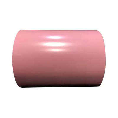 Pink Farbe PPGI PPGL vorgefärbte Stahlspule DC03 0,12-2 mm
